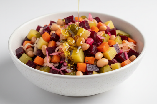 Classic Vinaigrette Salad with Sunflower Oil